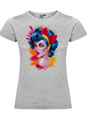 Camiseta chica pin-up
